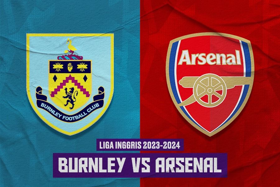 Laga Burnley vs Arsenal di Liga Inggris 2023-2024. (Dede Sopatal Mauladi/Skor.id).