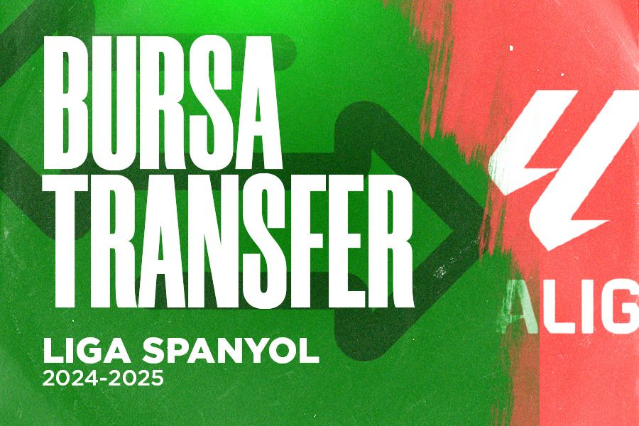 Update bursa transfer La Liga 2024-2025. (Jovi Arnanda/Skor.id).