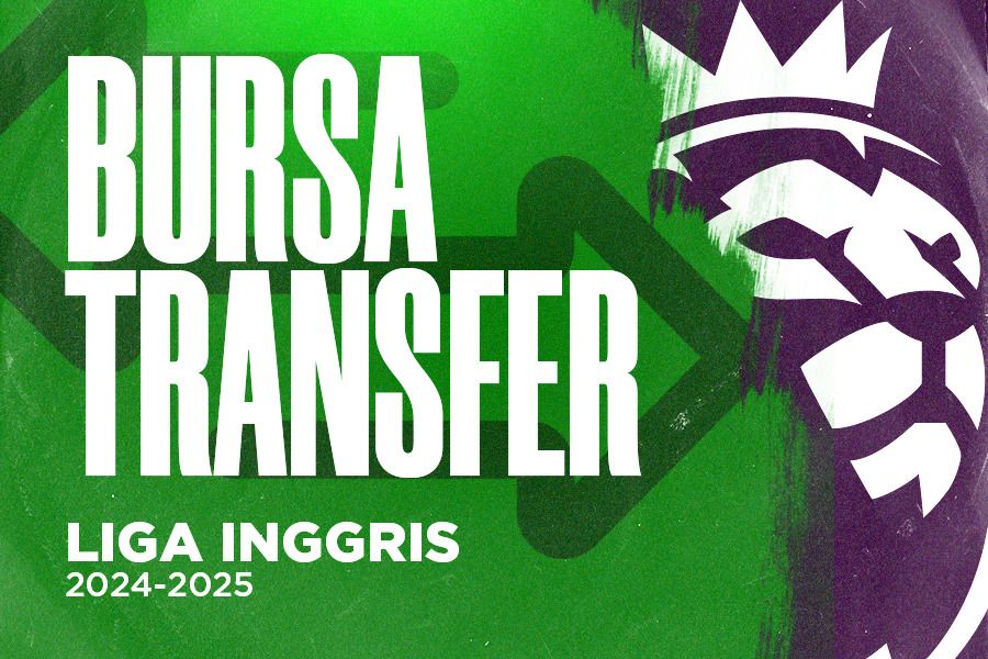 Update bursa transfer Liga Inggris 2024-2025. (Jovi Arnanda/Skor.id).