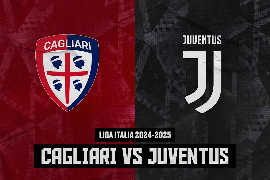 Laga Cagliari vs Juventus di Liga Italia 2024-2025 akan digelar pada Senin (24/2/2025) pukul 02.45 WIB. (Jovi Arnanda/Skor.id).