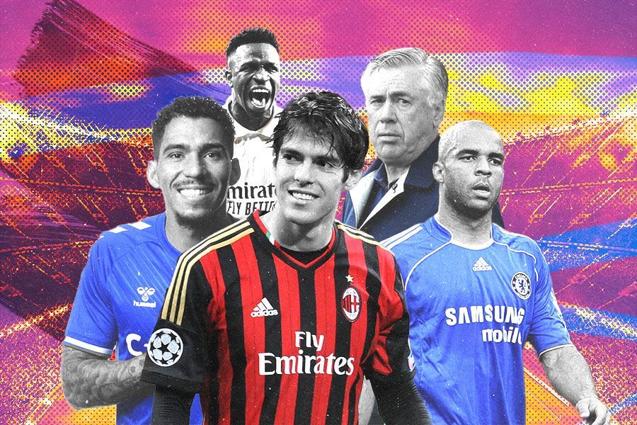 Best XI Bintang Brasil bersama Carlo Ancelotti