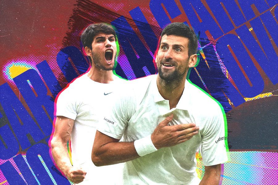 Carlos Alcaraz vs Novak Djokovic di Final Wimbledon 2023