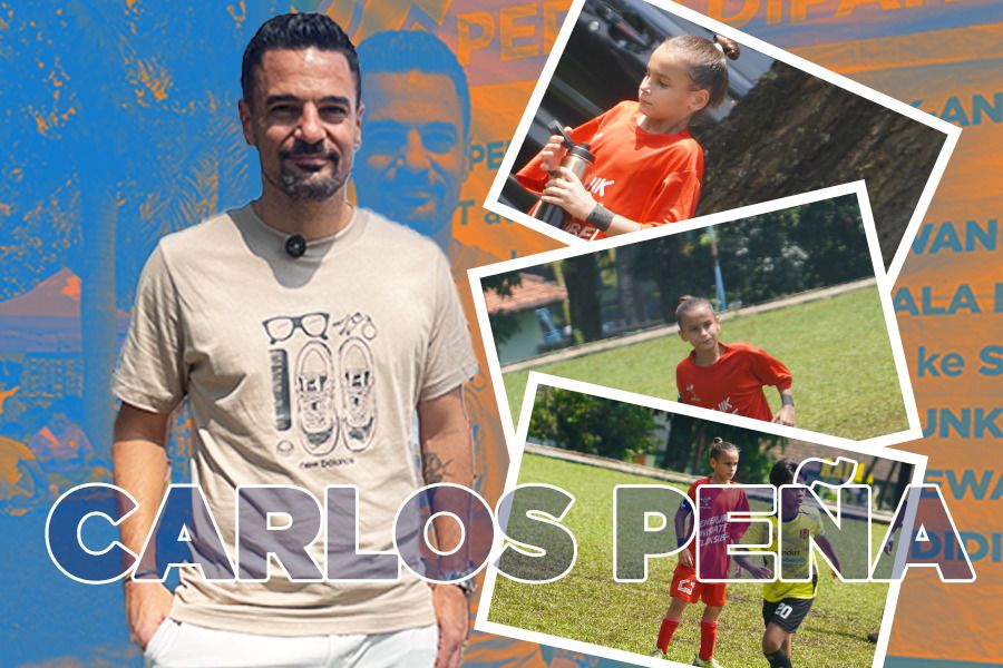 Eks pelatih Persija, Carlos Pena. 