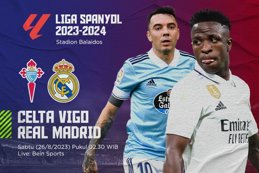 Celta Vigo akan berhadapan dengan Real Madrid di Liga Spanyol. (M. Yusuf/Skor.id)