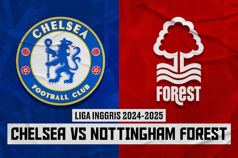 Laga Chelsea vs Nottingham Forest di Liga Inggris 2024-2025. (Dede Sopatal Mauladi/Skor.id).