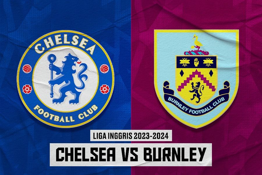 Laga Chelsea vs Burnley di Liga Inggris 2023-2024. (Dede Sopatal Mauladi/Skor.id).