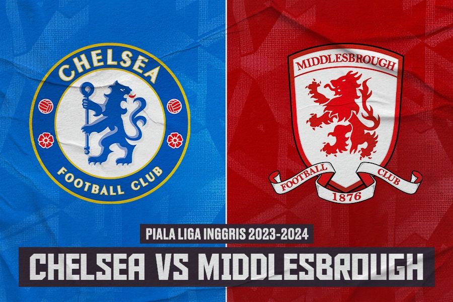 Chelsea vs Middlesbrough di semifinal kedua Piala Liga Inggris. (Rahmat Ari Hidayat/Skor.id).