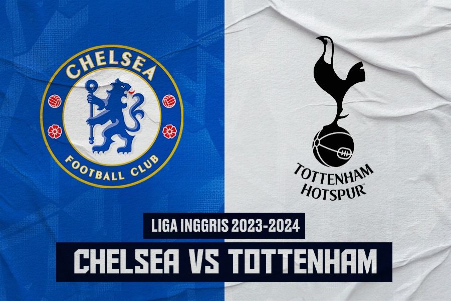 Chelsea vs Tottenham Hotspur di Liga Inggris 2023-2024. (Rahmat Ari Hidayat/Skor.id).