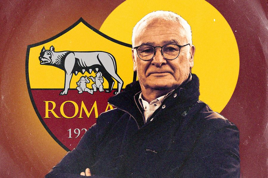 Claudio Ranieri, punya catatan mengesankan di Derbi Roma bersama AS Roma. (Jovi Arnanda/Skor.id).