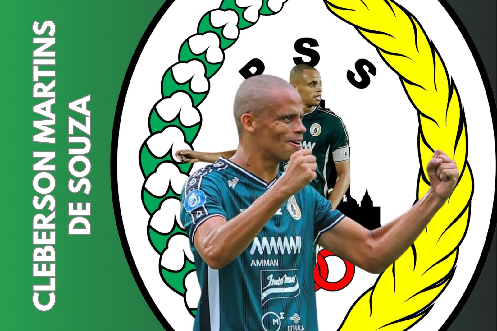Cleberson Martins de Souza (PSS Sleman). (Grafis: Skor.id)