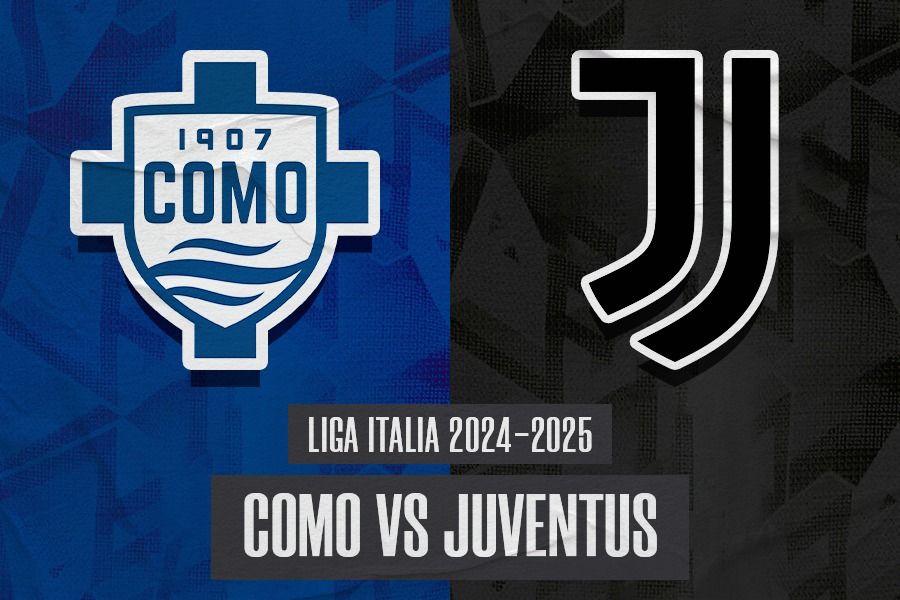 Laga Como vs Juventus di Liga Italia 2024-2025. (Hendy Andika/Skor.id).