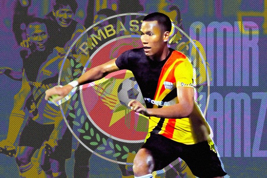 Striker Indonesia, Amir Hamzah Cetak Brace di Liga Super Brunei 2023