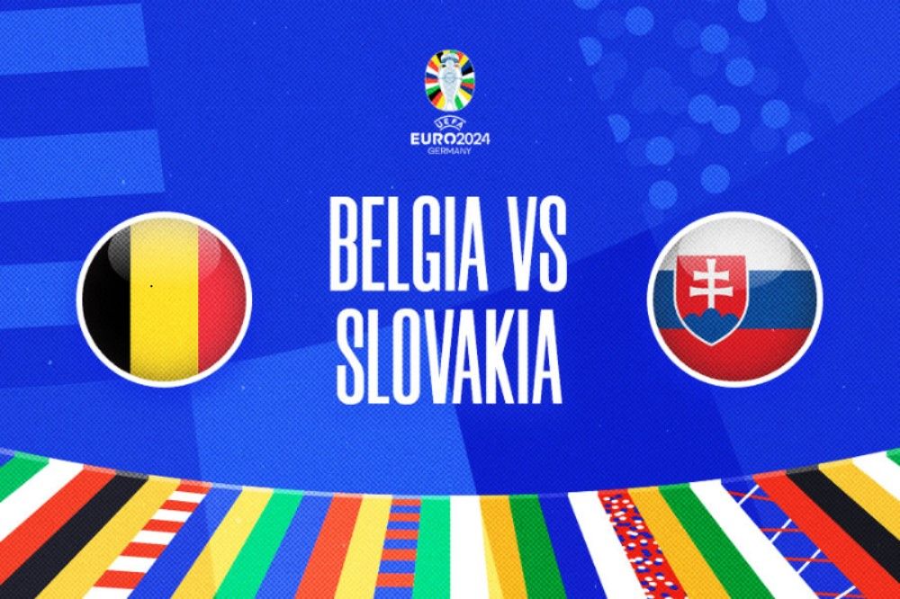 Belgia akan menghadapi kuda hitam Slovakia pada laga perdana Grup E Euro 2024, Senin (17/6/2024) malam WIB. (Hendy AS/Skor.id)