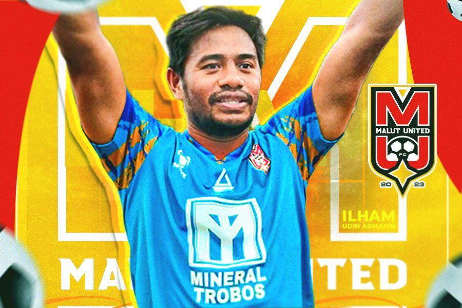 Ilham Udin Armaiyn, salah satu winger andalan Malut United di Liga 2 2023-2024.