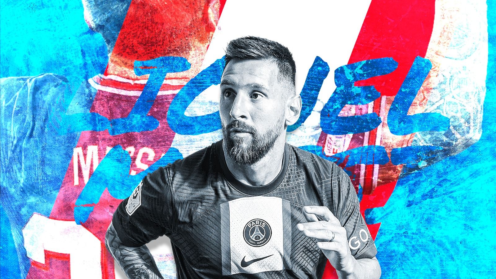Cover Lionel Messi (PSG). (Dede Mauladi/Skor.id)