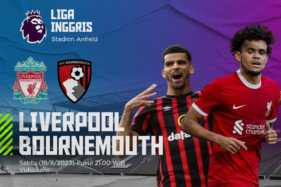 Duel Liga Inggris seru akan tersaji di Anfield saat Liverpool menjamu Bournemouth pada Sabtu (19/8/2023) malam WIB. (Zulhar Eko K.P/Skor.id)