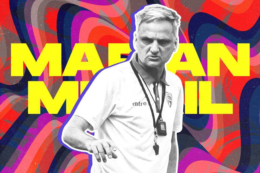 Marian Mihail, pelatih PSS Sleman asal Rumania. M Yusuf - Skor.id
