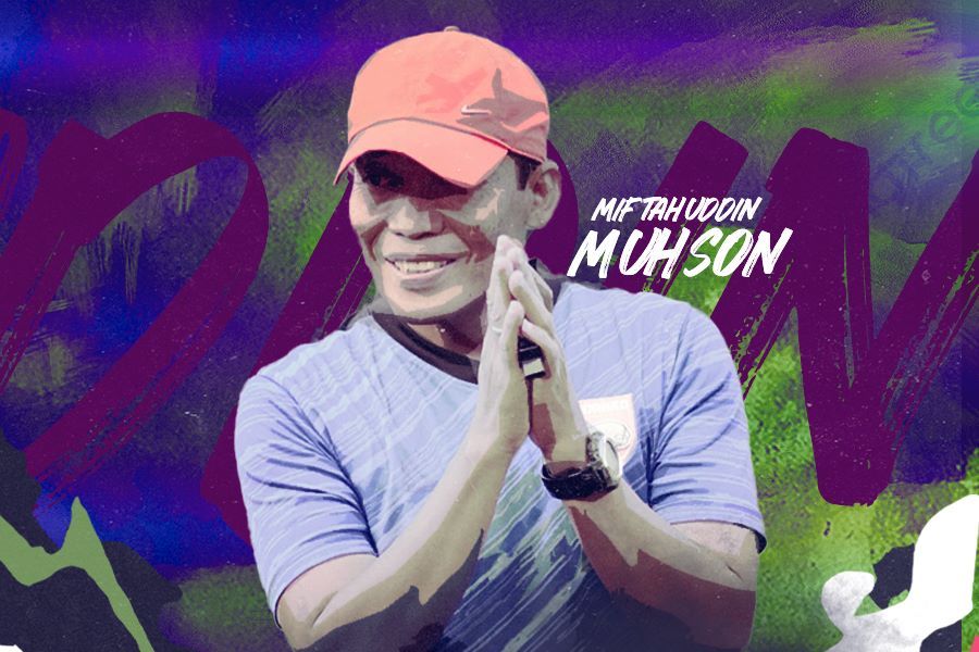 Miftahuddin Muhson, pelatih Persekat Tegal di Liga 2 2023-2024 - Rahmat Ari Hidayat - Skor.id