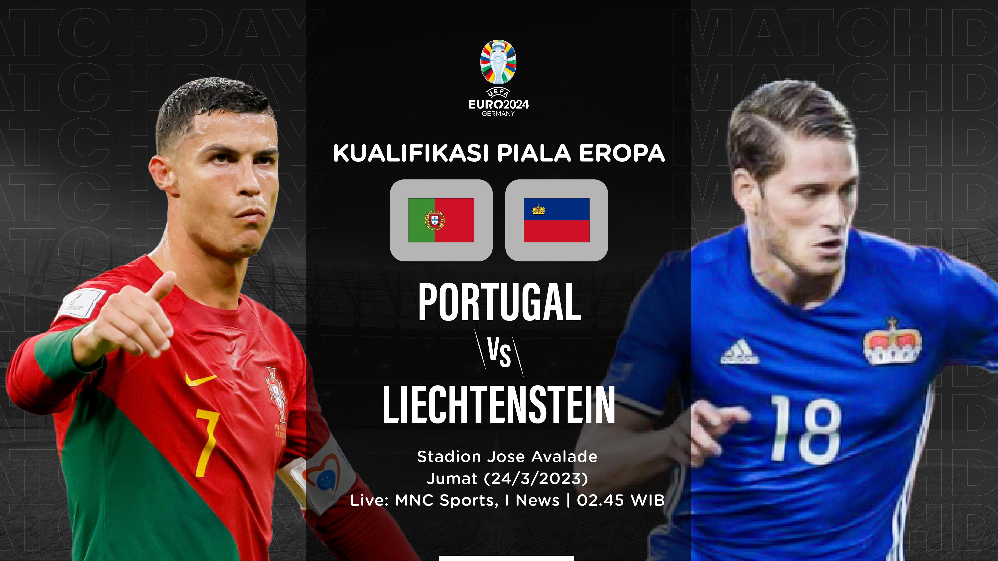 Prediksi dan Link Live Streaming Portugal vs Liechtenstein di Kualifikasi Piala Eropa 2024
