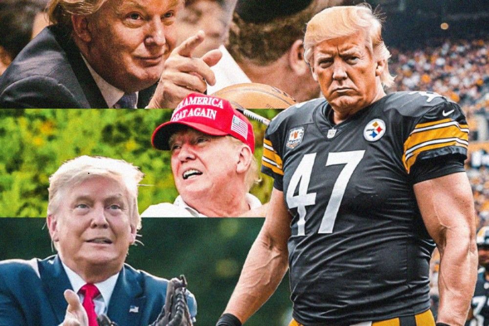 Saat menjadi Presiden Amerika Serikat, Donald Trump memiliki pengaruh yang besar terhadap liga-liga olahraga favorit negara tersebut: American football (NFL), bola basket (NBA), bisbol (MLB), dan hoki es (NHL). (Hendy AS/Skor.id)