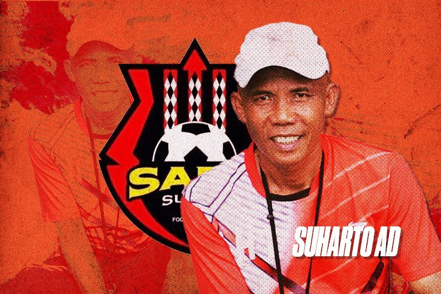 Suharto AD, pelatih Sada Sumut FC di Liga 2 2023-2024. Wiryanto - Skor.id