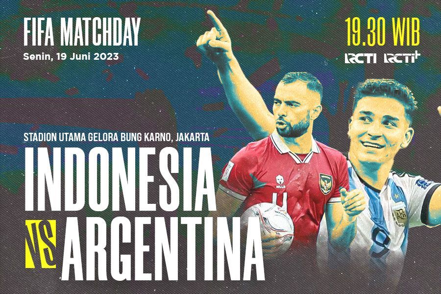 Timnas Indonesia vs Argentina untuk FIFA Matcday - M Yusuf - Skor.id