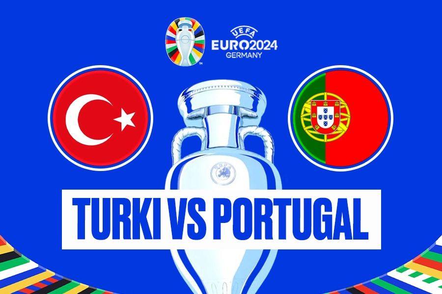 Turki akan menghadapi Portugal pada laga kedua Grup F Euro 2024, Sabtu (22/6/2024) malam. (Rahmat Ari Hidayat/Skor.id)