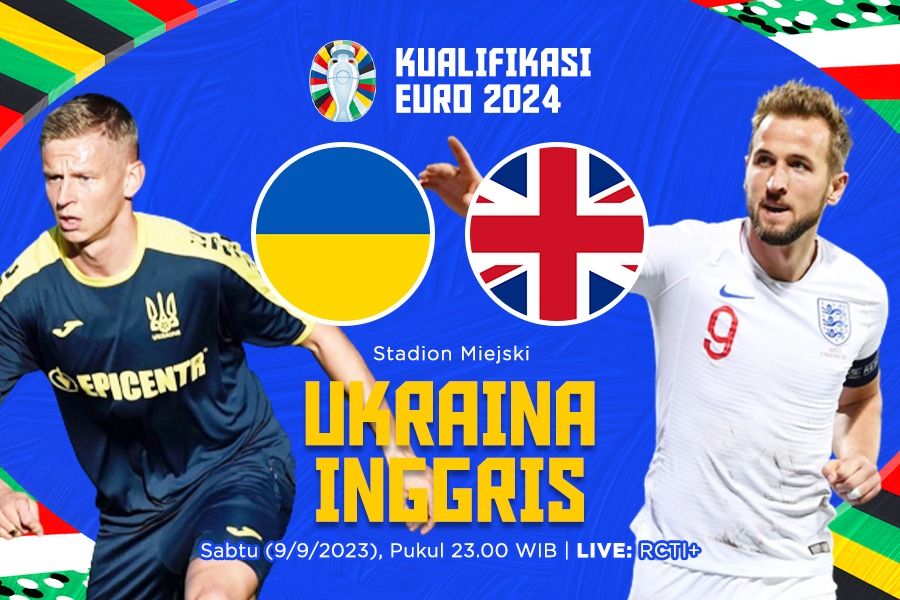 Ukraina bakal mendapat tambahan kekuatan dengan pulihnya Oleksandr Zinchenko saat menghadapi Inggris dan Harry Kane pada laga di Grup C kualifikasi Piala Eropa 2024. (Rahmat Ari Hidayat/Skor.id)