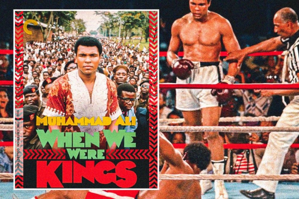 Film When We Were Kings bukan film biasa namun sarat dengan aspek humanis, politik, budaya, yang dibungkus dalam duel berbengsi tinju kelas berat dunia antara Muhammad Ali dan George Foreman pada Oktober 1974. (Hendy AS/Skor.id)