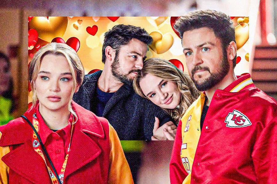 Kisah percintaan Alana Higman (dimainkan Hunter King) dan Derrick Taylor (Tyler Hynes) dalam serial Holiday Touchdown: A Chiefs Love Story mendapat sambutan positif penonton. (Dede S. Mauladi/Skor.id)