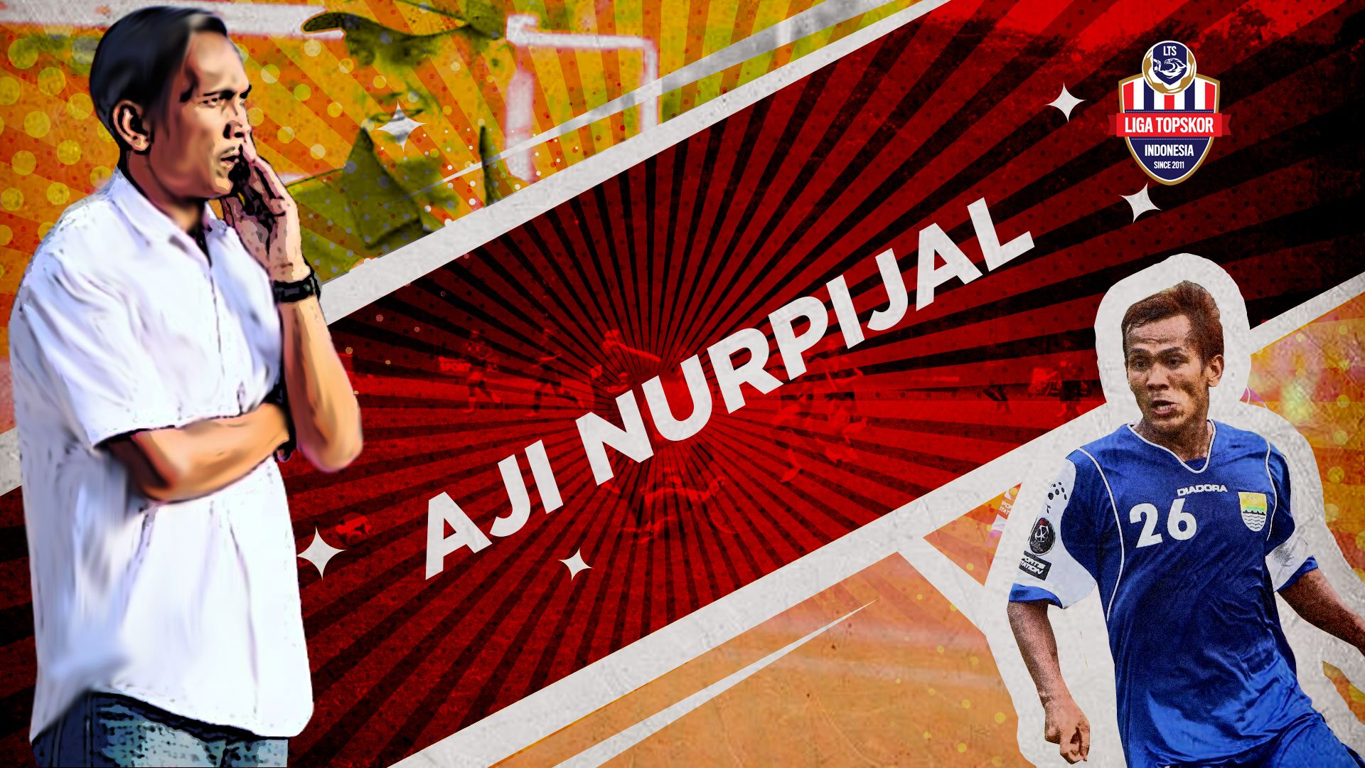 Aji Nurpijal adalah salah satu legenda Persib Bandung yang kini melatih Sukabumi FA di Liga TopSkor U-18 2022-2023. (Zulhar Eko Kurniawan/Liga TopSkor)