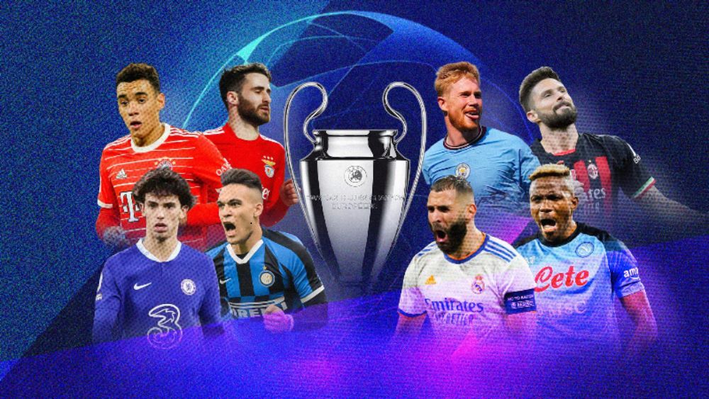 Liga Champions 2022-2023: Head to Head Empat Laga Perempat Final