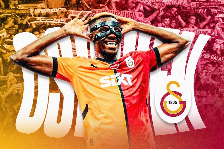 Ketajaman Victor Osimen bersama Galatasaray pada musim 2024-2025 membuatnya bakal menjadi komoditi panas di bursa transfer mendatang. (Dede S. Mauladi/Skor.id) 