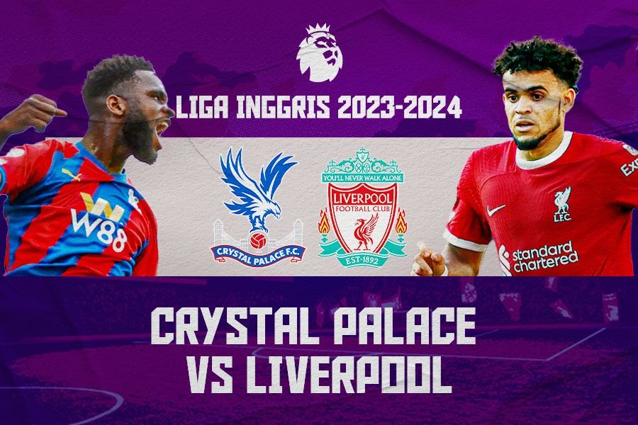 Pertandingan Crystal Palace vs Liverpool di Liga Inggris 2023-2024, Sabtu (9/12/2023) malam WIB. (Yusuf/Skor.id).