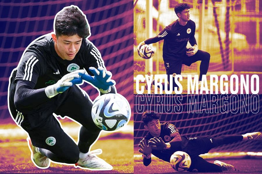 Cyrus Margono, kiper keturunan Indonesia yang bermain di Liga Yunani. (Yusuf/Skor.id)