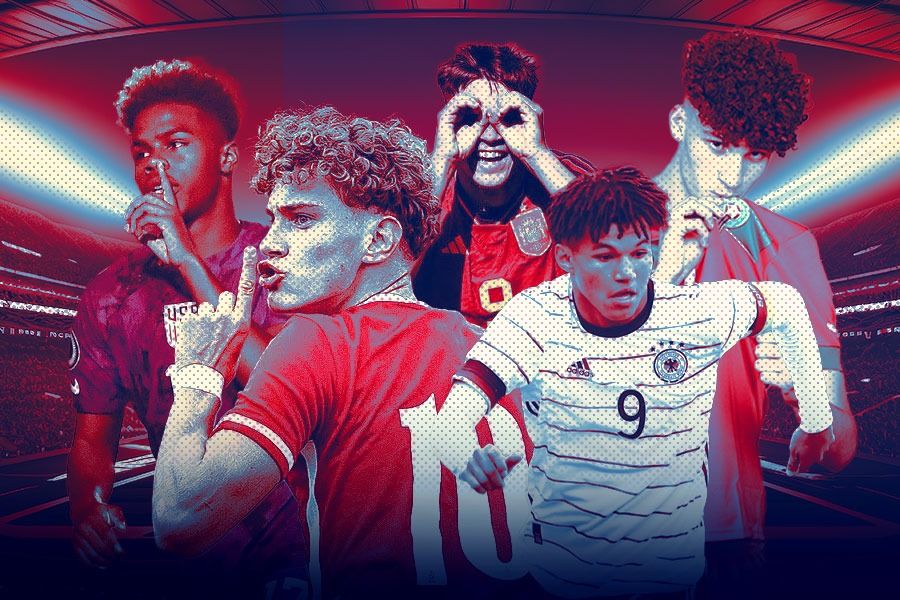 Daniel Mikolajewski, Keyrol Figueroa, Marc Guiu, Adam Boufandar, Paris Brunner akan tampil di Piala Dunia U-17 di Indonesia. (Yusuf/Skor.id).