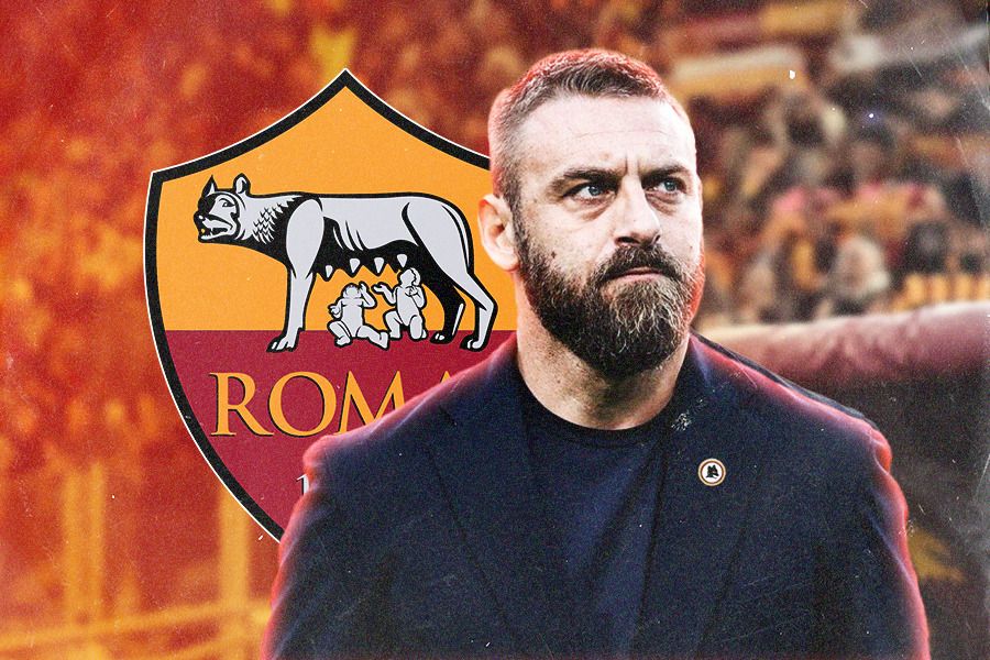 Daniele De Rossi pelatih baru AS Roma menggantikan Jose Mourinho. (Jovi Arnanda/Skor.id).