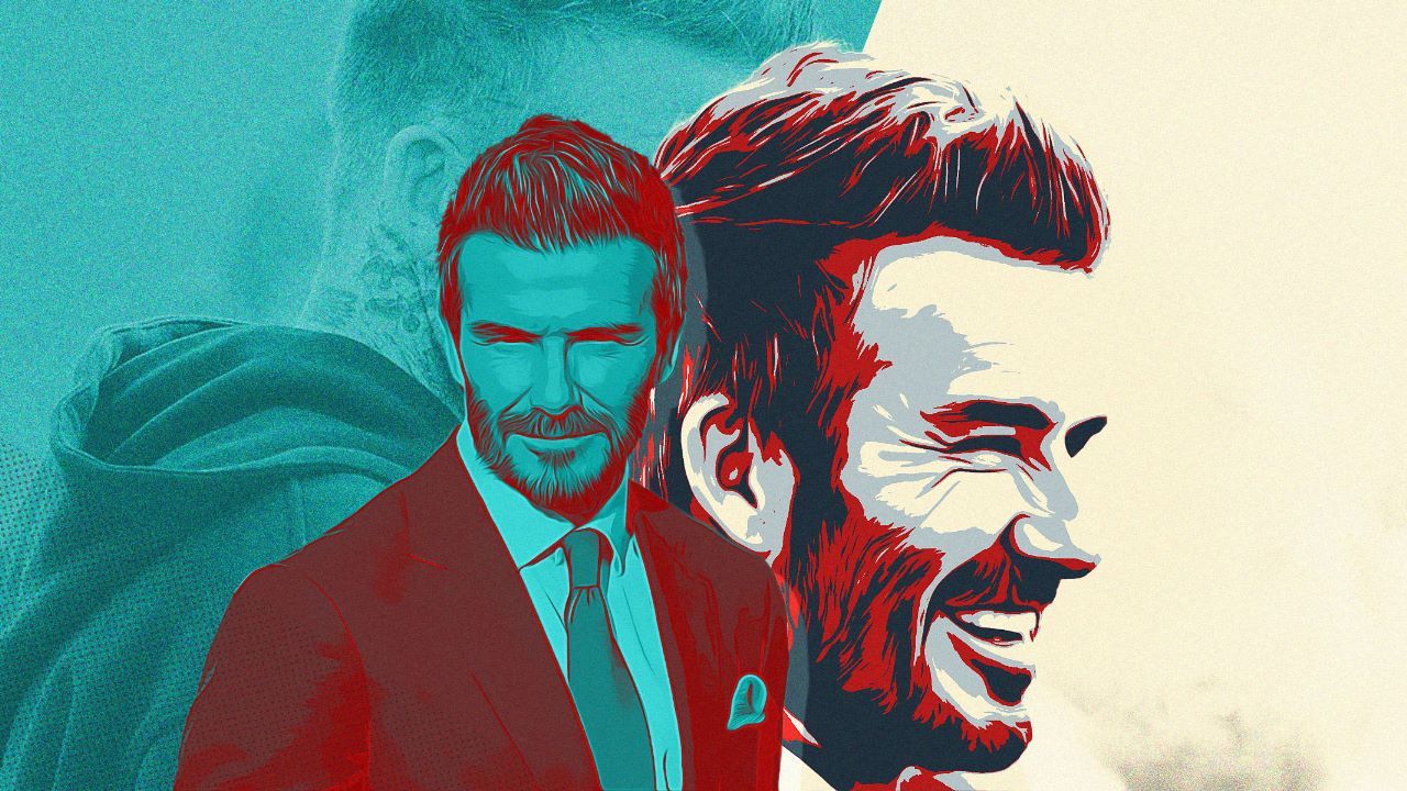David Beckham, mantan pesepak bola yang merupakan salah satu ikon fashion. (Hendy AS/Skor.id)