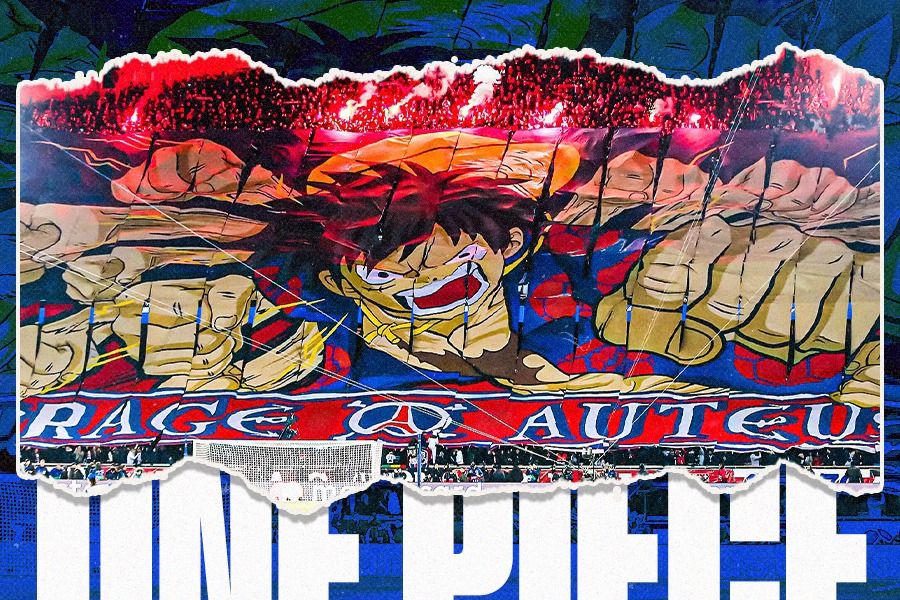 Ketika demam One Piece merambah ke dunia sepak bola. (Dede Mauladi/Skor.id)