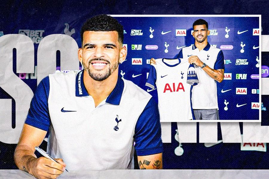 Dominic Solanke resmi bergabung ke Tottenham Hotspur. (Dede Sopatal Mauladi/Skor.id).