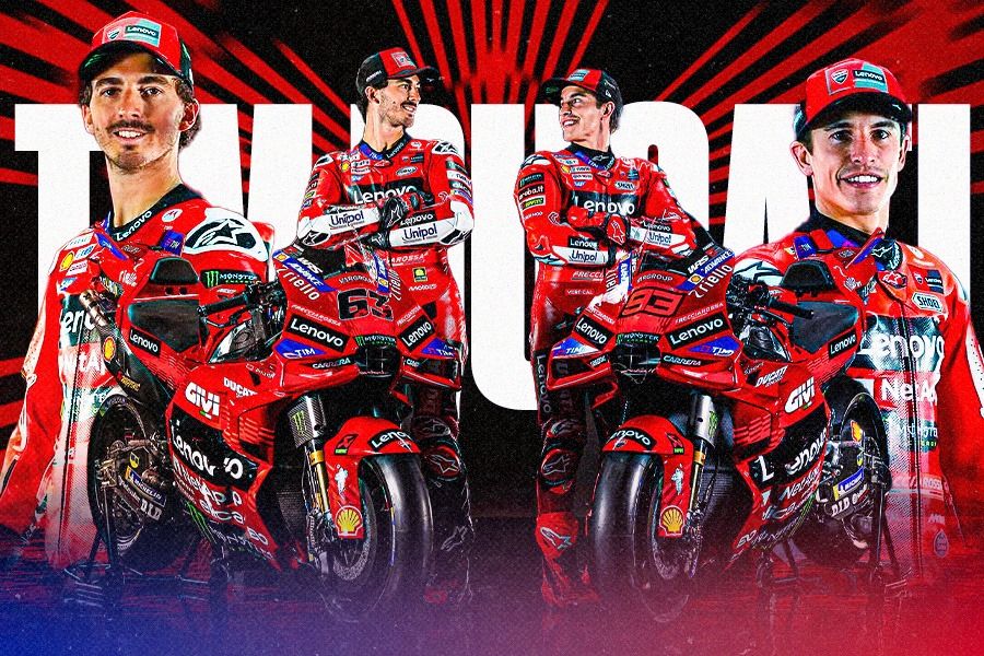 Tim Ducati Lenovo Resmi Diluncurkan, Siap Tatap MotoGP 2025 dengan Duo Juara Dunia