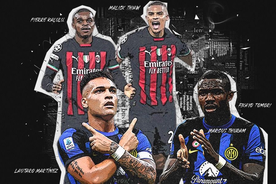 Inter Milan vs AC Milan: Strategi Bek I Rossoneri Redam Duet Lautaro Martinez-Marcus Thuram 