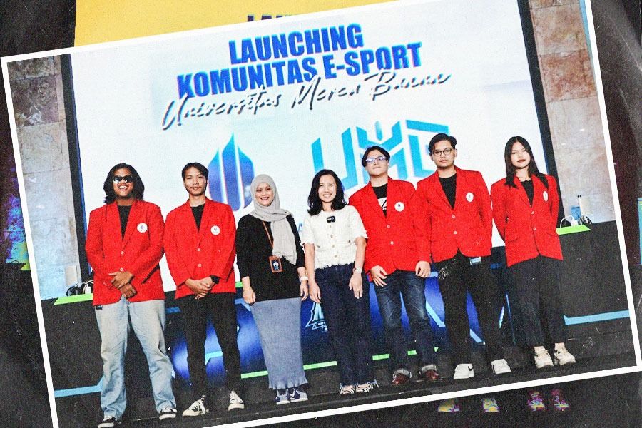 Universitas Mercu Buana luncurkan komunitas E-Sport. (Foto: Istimewa/Grafis:Yusuf/Skor.id)