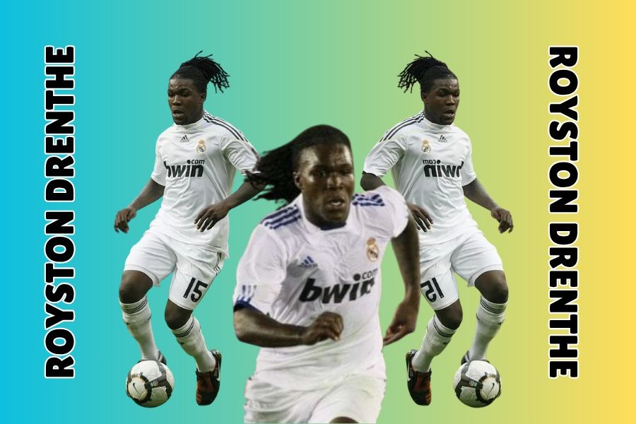Eks pemain Real Madrid dan Everton, Royston Drenthe. (Grafis: Skor.id)