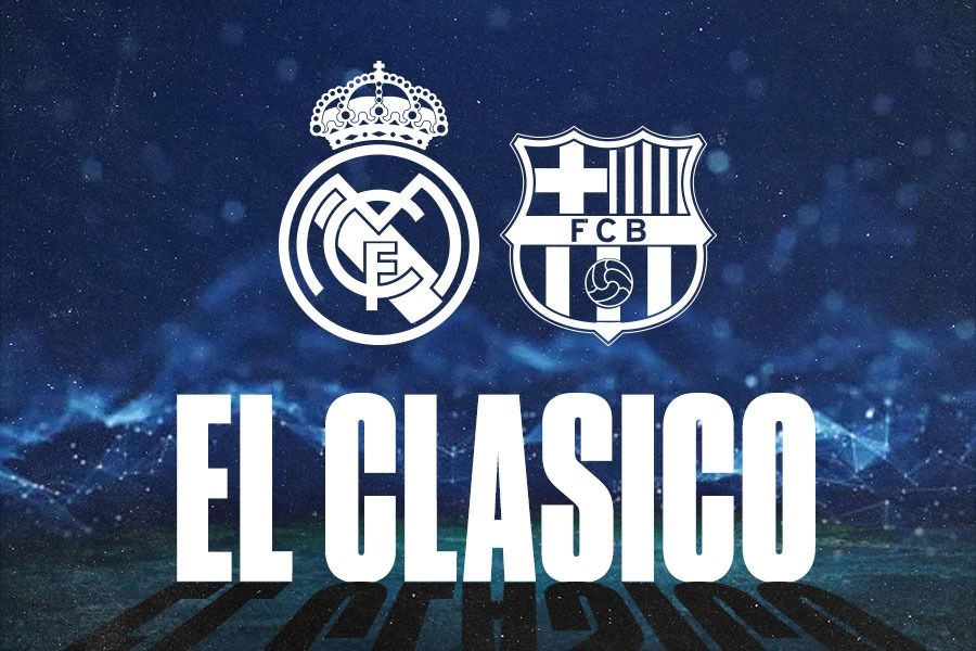 Pertandingan El Clasico antara Real Madrid vs Barcelona di pekan ke-32 La Liga 2023-2024, Senin (22/4/2024) dini hari WIB. (Yusuf/Skor.id).