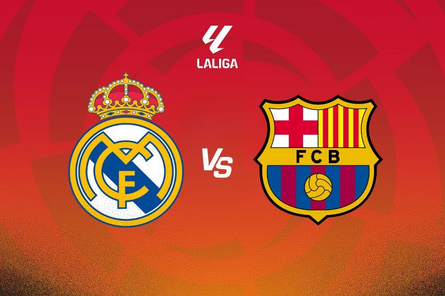 Laga El Clasico Real Madrid vs Barcelona. (Grafis: Deni Sulaeman/Skor.id).