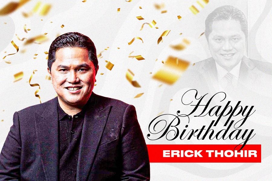 Erick Thohir ulang tahun (Dede Mauladi/Skor.id)