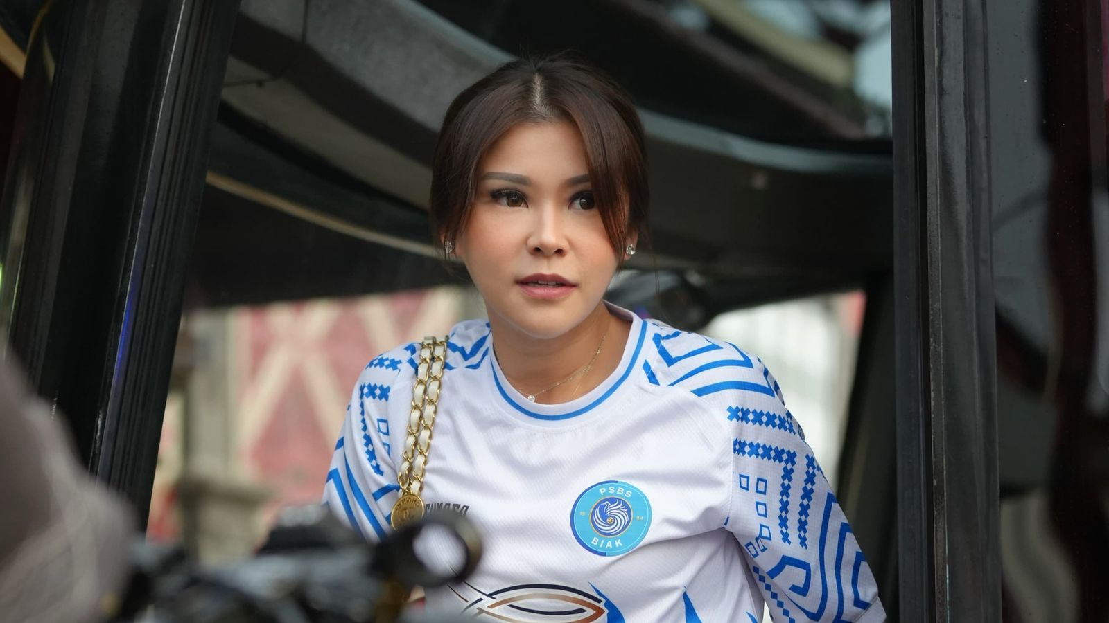 Presiden Direktur PSBS Biak atau PT. Sepak Bola Biak Jaya, Eveline Sanita Injaya. (Dok. PSBS Biak)