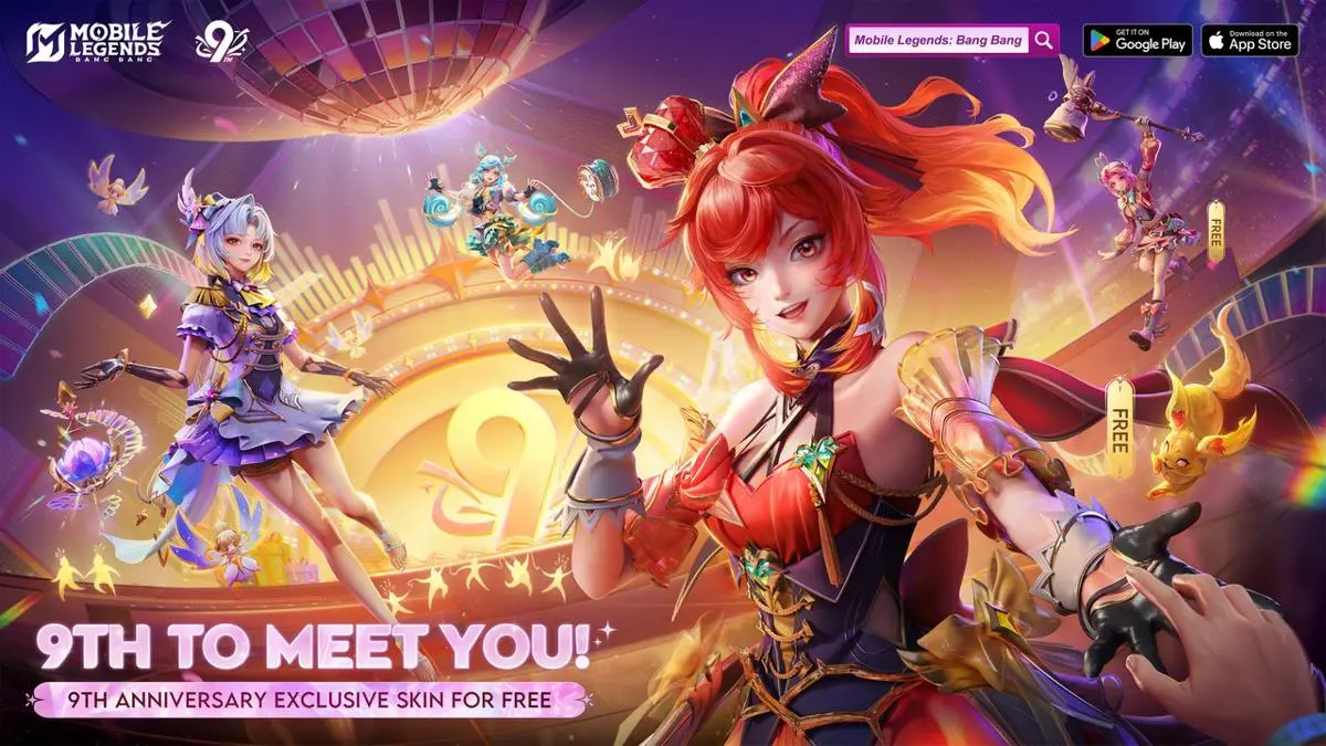 Event Ulang Tahun Kesembilan Mobile Legends. (Moonton)