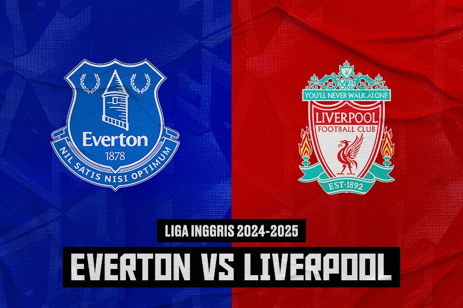 Laga Everton vs Liverpool di Liga Inggris 2024-2025 akan digelar pada Kamis (13/2/2025) pukul 02.30 WIB. (Jovi Arnanda/Skor.id).